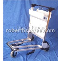 aluminum airport luggage cart