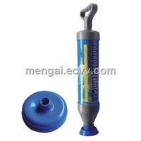 blue rubber drain buster