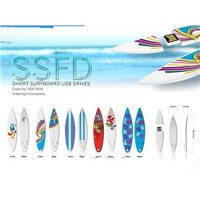 Colorful Surfboard USB Pen Drive