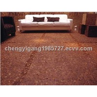 manufacture supply Coconut Mosaic floor