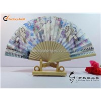 New Advertising Promotional Gift Wooden Hand Fan