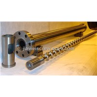 plastic extruder screw and barrel