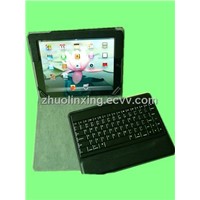 plastic wireless bluetooth keyboard case for ipad2 ipad3 , with smart cover