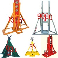 rail type cable drum stands