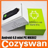 smart android box allwinner a10 mk802