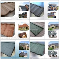 stone coated metal roof tiles