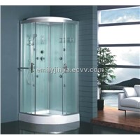 transparent  toughened glass shower cabin MJY-8064S