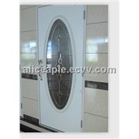 white frosted glass interior doors