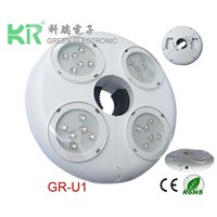 with battery and rechanger led umbrella light