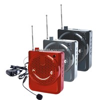 cheap megaphone with LED light USB FM radio