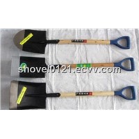 shovel and spade - wooden handle shvoel
