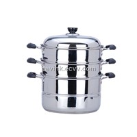 Food steamer, steam pot, High quality stainless steel pot