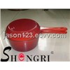 two tone cast iron multifunction pot & pan