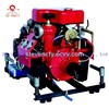 twin stage centrifugal high pressure fire fighting pump