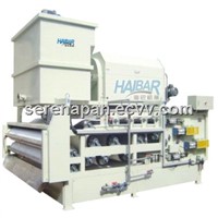 Belt Filter Press for Municipal and Industrial Effluent Thickening and Dewatering (HTE Series)