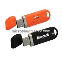 Cheaper Rubber Finishing USB Flash for Gifts