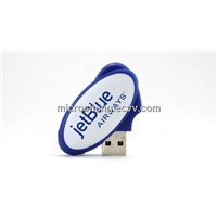 Classic Plastic Swivel USB Flash Drive