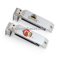 Corkscrew Metal USB Flash Memory Drive-M38