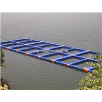 Fish farm pontoons