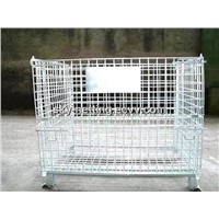 High Quality Wire Storage Container / Collapsible Wire Mesh Bins