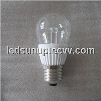 LED Bulb 3W E26 Cap Made in USA LED lamp UL Listed
