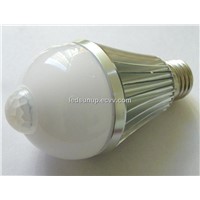 LED Sensor Bulb Power 6W Intelligent LED Bulb CE RoHS Certification