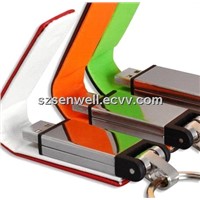 New Model Popular Flip Leather Memory Drive-L11