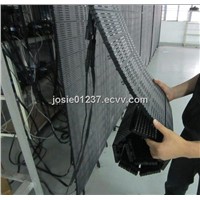 Outdoor P10 flexible led curtain display screen