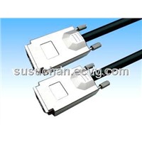 SAS 4x SFF-8470 Thumbscrew External Cable