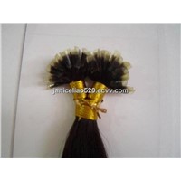 U Tip Pre Bonded Hair Extension color 2 stock