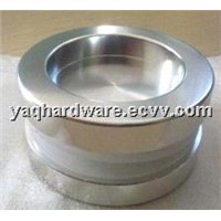 YA901-br Brass Bathroom recessed cup doorknob 60*30mm for Glass shower enclosure door