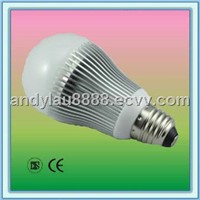 110V/240V White e27 5w LED Bulb light