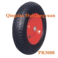 16inch Pneumatic Rubber Wheel-PR3000