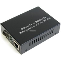 1 Ethernet port &amp;amp; 1 SFP 1000M Gigabyte Ethernet Fiber Media Converter