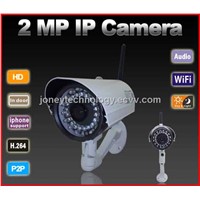 2 Megapixels Outdoor WiFi IP Camera