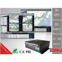 3G GPS WiFi Wireless Remote Surveillance Trace Vehicle Online HD Car Mobile DVR (RC-8004H3C-T)