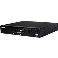 4CH Standalone NVR 720P, Processor Hi3515 Record Mode by Time/Alarm Input/Motion Detection