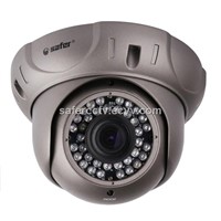 650TVL SONY Effio-E Vandalproof Camera 2.8~12mm Vari-focal Lens,External Adjustable CCTV Dome Camera
