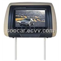 7 inch Headrest LCD monitor/DVD player with IR FM