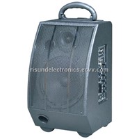8" professional rechargeable portable speaker