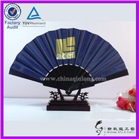 Advertising Plastic Hand Fan With Logo Printing