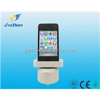 Anti-theft alarm and chargign display holder for mobile phone