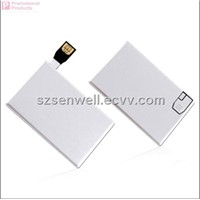 Colourful Metal Slide Credit Card USB Flash Drive-C4