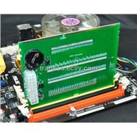 DDR2 or DDR3 Diagnostic Card, DDR2 & DDR3 Memory Slot LED Tester, Memory Slot LED Tester
