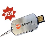 Dog Tag Metal USB Flash Memory Stick-M13