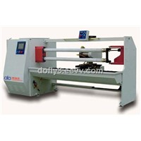 Double shaft PVC electrical tape cutting machine