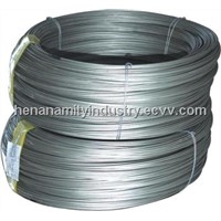 Hot dip galvanized steel wire