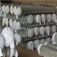 Hot-dipped/electro galvanized chain link fence/chain link fencing/chain link wire mesh