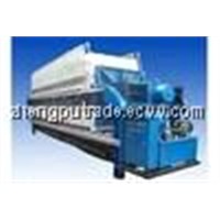 Industrial Filtering equipment Zhengpu DIBO Recessed Plate X1000 filter press
