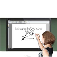 LABWE 54' to 102" real multi-touch spot smart board, maximum 64 touch spot operation!
